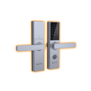 FECHADURA ELSYS DIGITAL DE EMBUTIR COM BIOMETRIA ESF-DE2000B PRATA - ABERTURA VIA BIOMETRIA E SENHA NUMERICA